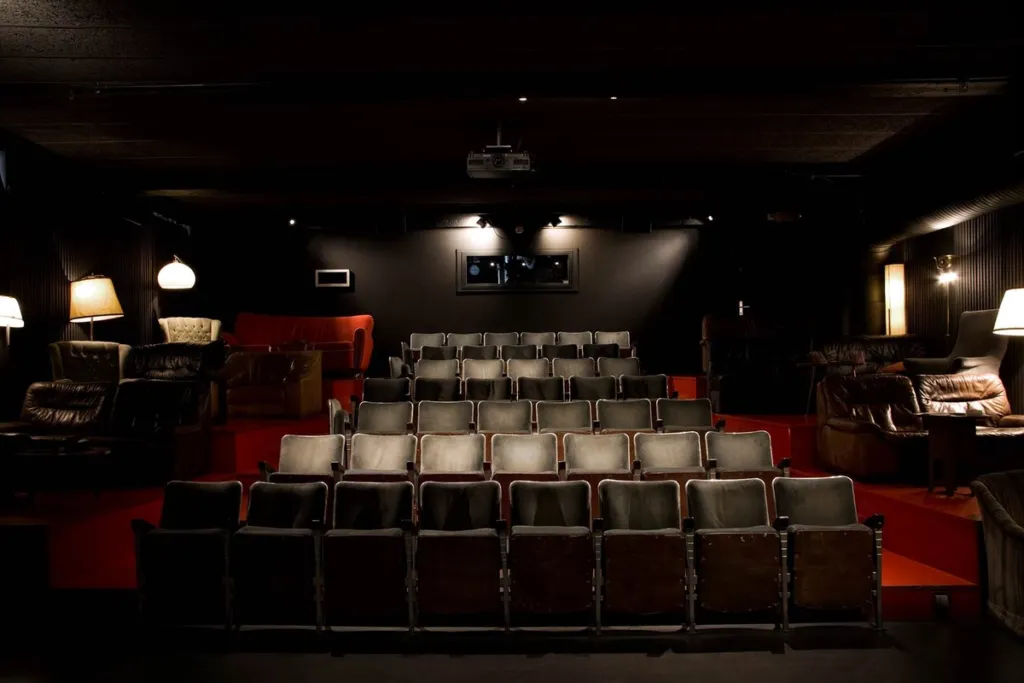 Salle de projection du Cinéma Spoutnik
